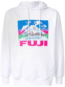 Palace sweat à capuche Fuji - Blanc