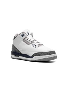 Jordan Kids baskets Air Jordan 3 'Midnight Navy' - Blanc