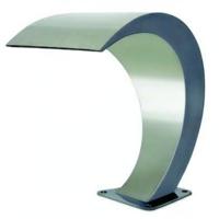 Europond Waterornament Waterval A-350 | RVS 304 | 35cm Breedte | 3.500 l/h Pomp