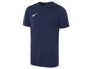 Nike Heren T-shirt (L, Marineblauw)