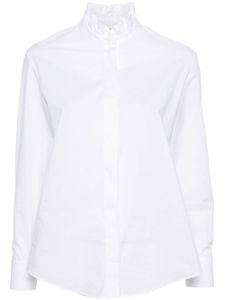 Claudie Pierlot chemise à col volanté - Blanc