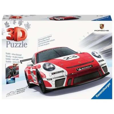 3D-puzzel Porsche 911 GT3 Cup Salzburg (met raster)