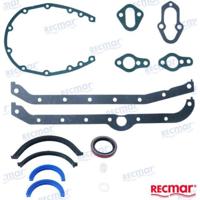 REPUESTOS MOTORES REC17110 - KIT JUNTAS INFERIOR GM V6 1986