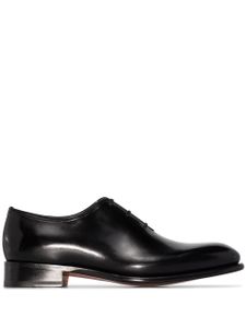 Santoni chaussures oxford en cuir - Noir