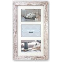Zep Fotolijst V23106 Nelson 6 3Q White Wash voor 3 Foto's