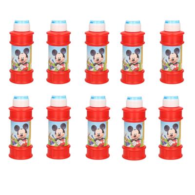 Disney Mickey Mouse bellenblaas - 10x - met spelletje - 175 ml - voor kinderen