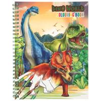 Dino World kleurboek met kleurpotloden Dino World kleurboek met kleurpotloden
