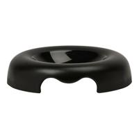 Voerbak voor katten United Pets Kitty Zwart 18 cm