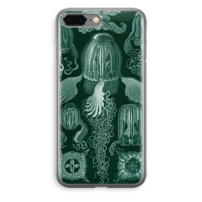 Haeckel Cubomedusae: iPhone 8 Plus Transparant Hoesje