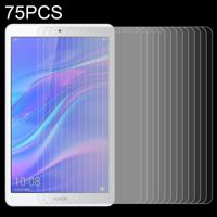 75 stuks 9u oppervlakte hardheid 8 inch anti-vingerafdruk explosie-proof getemperd glas film voor Huawei Honor tab 5
