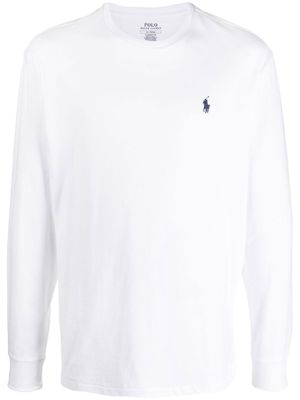 Polo Ralph Lauren sweat Polo Pony à col rond - Blanc