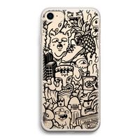 Vexx Black Mixtape: iPhone 7 Transparant Hoesje