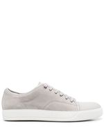 Lanvin baskets DBB1 en daim - Gris