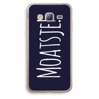 Moatsje!: Samsung Galaxy J3 (2016) Transparant Hoesje
