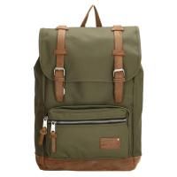 ENRICO BENETTI SANTIAGO LAPTOP RUGZAK 17"-Olive