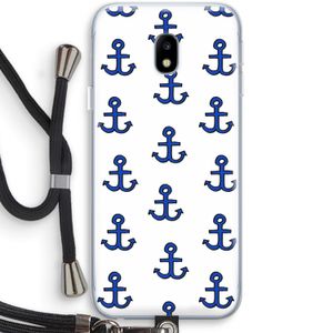 Ankers: Samsung Galaxy J3 (2017) Transparant Hoesje met koord