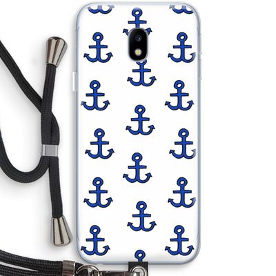 Ankers: Samsung Galaxy J3 (2017) Transparant Hoesje met koord