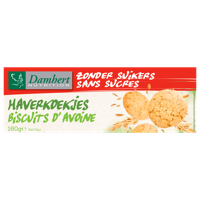 Damhert Haver Koekjes - Zonder Suikers