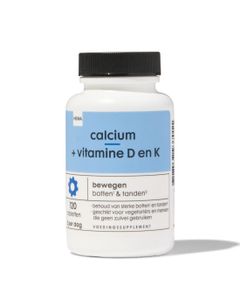 HEMA Calcium + Vitamine D En K - 120 Stuks