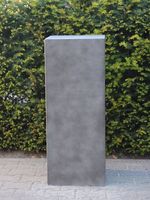 Sokkel light cement, grijs gemêleerd, 100x40x40 cm