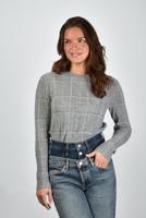 Guest In Residence trui W38010JL heather grey combo