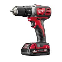 Milwaukee M18 BDD-202C Compacte Accu Schroefboormachine 18V 2.0Ah in Koffer - 4933443555