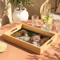 Dienblad bedrukken - Rechthoek - Beige - 23.5 x 37 cm