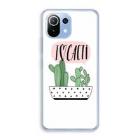 I love cacti: Xiaomi Mi 11 Lite Transparant Hoesje