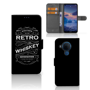 Nokia 5.4 Book Cover Whiskey