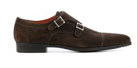 Santoni Heren Leren Gespschoenen - thumbnail