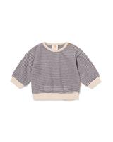 HEMA Newborn sweater strepen ecru (ecru)