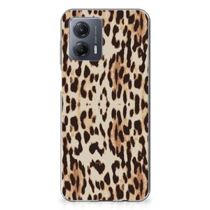 Motorola Moto G53 TPU Hoesje Leopard