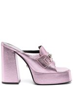 Versace sandales Medusa '95 à plateforme - Rose - thumbnail