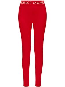 Perfect Moment legging en maille - Rouge