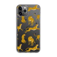Luipaard: iPhone 11 Pro Max Transparant Hoesje