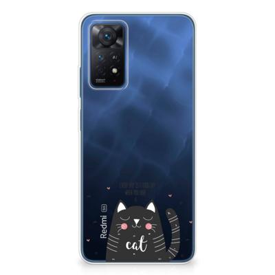 Xiaomi Redmi Note 11 Pro 5G Telefoonhoesje met Naam Cat Good Day Xiaomi Redmi Note 11 Pro 5G Telefoonhoesje met Naam Cat Good Day