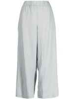 Eileen Fisher pantalon ample à coupe courte - Gris