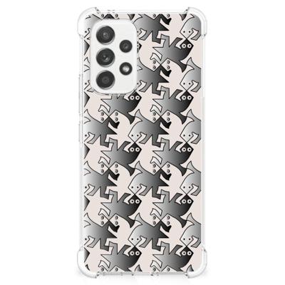 Samsung Galaxy A53 5G Case Anti-shock Salamander Grey Samsung Galaxy A53 5G Case Anti-shock Salamander Grey