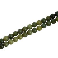 Edelsteen Kralen Streng Groene Jade (10 mm) - thumbnail