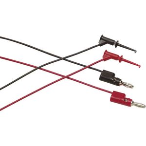 Fluke TL960 Meetsnoerenset Krokodilklem Bananenstekker 4 mm 0.90 m Rood, Zwart 1 stuk(s)