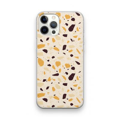 Terrazzo N°13: iPhone 12 Pro Transparant Hoesje