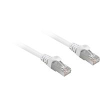 Sharkoon patchkabel sftp, rj-45 met cat.6a (wit, 0,25 meter, halogeenvrij)