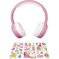 Lenco HPB-110PK - Faltbare Bluetooth®-Kopfhörer für Kinder - Pink Over Ear koptelefoon Pink