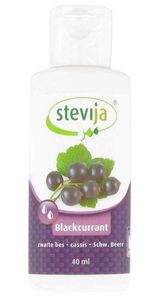 SteviJa Fruitsiroop Zwarte Bessen 40 ml
