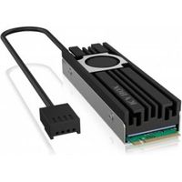 ICY BOX M2HSF-703 hardwarekoeling SSD (solid-state drive) Koelplaat 2 cm 1 stuk(s) Zwart, Grijs