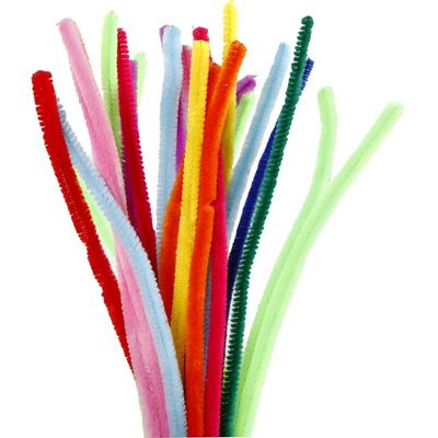 Chenilledraad kleuren 30 cm 400x stuks