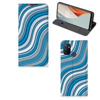 OnePlus Nord N100 | Hoesje met Magneet | Waves Blue