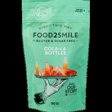 Food2Smile ColaLa Bottles Gluten en Suikervrij 90 g bij Jumbo