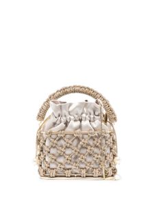 Rosantica mini sac à main Holli Nodi à ornements - Argent