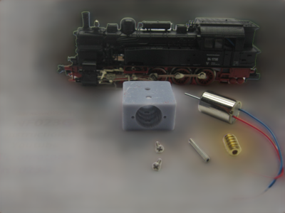 micromotor NF023G N ombouwset voor Fleischmann BR 94 (DB DR DRG), ÖBB 694, KPEV T16.1, FS 897